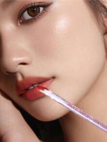 50pcs/100PCS Sparkling Lip Brush, Disposable Lip Brush, Crystal Rod Flocking Lip Brush, Lip Gloss Applicator, Lipstick Glow Stick, Applicator Perfect Makeup Tool (Multi-Color) - Multicolor - View 1