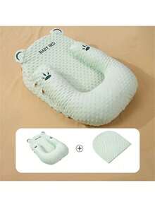 3pcs/Set Newborn 0-3 Years Old Anti-Spit Milk Inclined Pillow, Breathable Infant Baby Anti-Choke Milk Overflow Mat