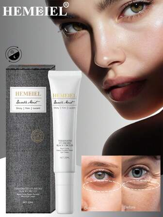 HEMEIEL Crema de ojos revitalizante antiedad de colágeno 20 ml - Reduce la hinchazón, las líneas finas y las ojeras, reafirma la piel, cuidado de la zona del ojo