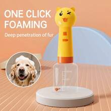 Smart Pet Bath Foamer: 500mAh Automatic Shampoo Dilution Bottle - 1-Click Foaming Machine For Dogs & Cats | Pet Bathing