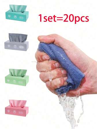 Cada caja contiene 20 toallas de papel desechables para la cocina, un elemento imprescindible para personas prácticas. Se pueden usar como toallas de papel de cocina, paños de limpieza súper absorbentes y toallas de papel para el hogar.