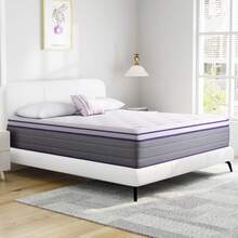 Twirest Double 135*190cm Pocketed Spring Hybrid 22&25 CM Mattress Memory Foam Single Mattress Silence Edge Support Breathable Knitted Soft And Skin Friendly Cloth Boxed - White - View 9