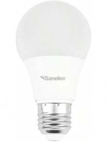 SANELEC, Foco LED, Tipo A19, 14 W, Luz Cálida, 980 lm, Modelo 1333 - 3 W 85-265 V 6500 K - Ver 7