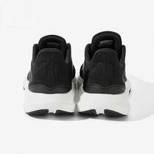 Adidas Tênis Esportivos Casuais Respiráveis de Malha Unissex - Preto e Branco - Visão 4