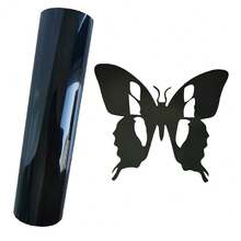 CHEONET 3D 立体压纹热转印乙烯基卷材 - 9.8 英寸 x 5 英尺，1 卷装，熨烫式，适用于 T 恤、包袋和纺织品，耐高温烫金雕刻膜，混色