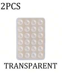 Double-Sided Silicone Phone Grip Handle, Suction Cup Phone Case Stand, Hands-Free Sticky Phone Holder, Suitable For Selfie And Video, Phone Finger Grip Stand, Wall Mounted, Car Mount, Applicable For Home, Office, Bathroom, Kitchen, Easy To Clean, No Trace, Soft Touch, Reusable Phone Accessory