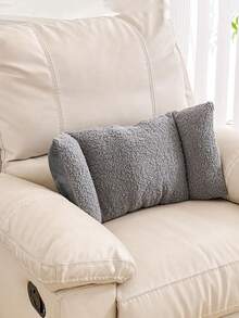 三档可调节腰枕 - 加厚柔软设计，适用于缓解下背部/上背部、颈部和腿部压力，可用于汽车、办公室、床、沙发、美甲椅等场所 - 便携式姿势矫正器