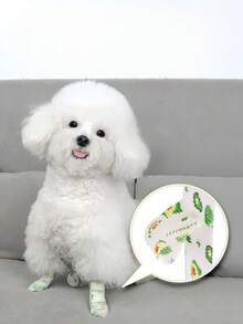 Dog Boots Waterproof Anti-Slip, Paw Protectors For Outdoor Walking & Winter, Reusable Adjustable Pet Shoes With Traction Grip For Small Medium Large Dogs And Cats