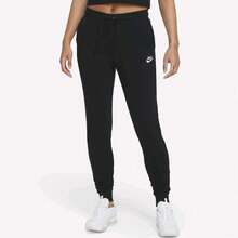 Nike Logo Print Comfortable And Versatile Knit Drawstring Athletic Pants BM - White - View 1