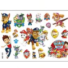 Paw Patrol 6张/1包，汪汪队主题临时贴纸，卡通人物图案。包含各种可爱的汪汪队人物贴纸，适合日常聚会、身体装饰和派对装饰。是情人节、婚礼季、感恩节和其他节日的理想礼物（款式随机）。 - 彩色 - 查看 12