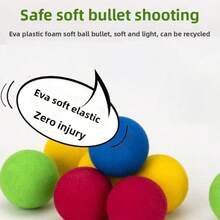 Pet Toy Launcher With 36 EVA Foam Balls-Fun Pet Toy, Dog Toy, Suitable For Indoor And Outdoor Pet Ball Picking Toys, Suitable For All Breeds, No Batteries Required - Blue Launcher + 36 EVA Foam Balls - View 4