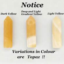 QYDCX 迷你 7 脉轮六角柱疗愈水晶套装带法兰绒袋 - 天然水晶六角魔杖用于平衡脉轮，天然石灵气能量平衡冥想石工艺套件，是感恩节和圣诞节家居装饰和精神礼物的理想选择 - 彩色 - 查看 3