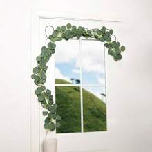 17 Piezas de Enrejado de Cadena de Metal para Plantas trepadoras al Aire ltima intervensin, Soporte para escaladores de Plantas de Pothos Enrejado de Vid para jardn, Accesorios de casa, Soporte - 17 enrejados ovalados - Ver 6