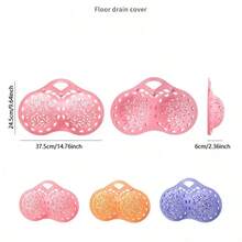Sac à linge en silicone, sac à laver les soutiens-gorge, sac à linge anti-déformation pour la maison, sac à laver la lingerie - Rose bonbon - Voir 4