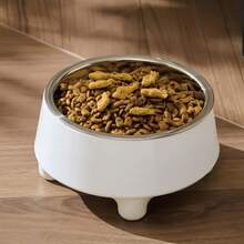 Elevated Dog/Cat Bowl, Stainless Steel Pet Food & Water Bowl, Non-Spill, For Small Dogs, Medium & Large Breeds - 300ml - View 4