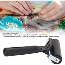 EstiloRodillo De Goma, Rodillo De LinóLeo De 10 Cm, Rodillo De Pintura De Diamante Para ImpresióN Y Grabado De LinóLeo, Brocha Rodillo Brayer Rodillo Con Mango Para Pintar, Imprimir OVersióN Mejorada - 1 - Ver 5