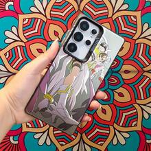 Funda de Teléfono Clásica Anime D- Bold Hot Adecuada para Samsung S25 S24 S23 S22 S21 S20 FE Ultra Plus 4G 5G, Elegante, Resistente a la Suciedad, Moderna, Colorida Plateada, Funda Protectora Dura Colorida, Funda de Teléfono  para Samsung Sfe,  Sentinel, para Samsung Jump, Funda de Teléfono para Mujeres - Mezcla de colores - Ver 2