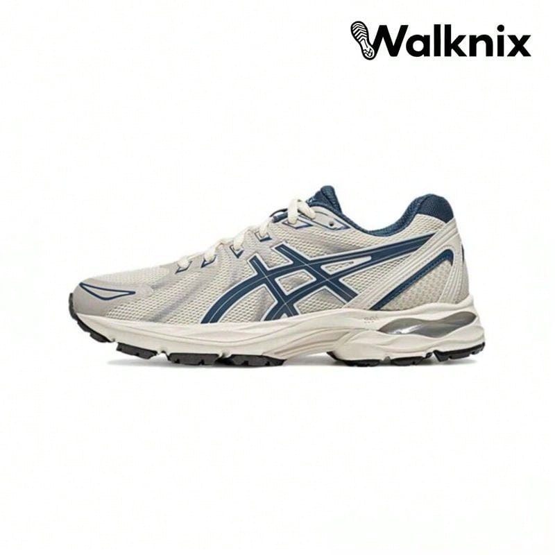 Asics Gel-Flux Comfortable Breathable Shock Absorbing Durable Low-Top Casual Running Shoes Light-Gray Sneaker Women 1012B464-300 - 彩色 - 查看 1