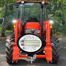 5.5 Inch Oval LED Tractor Light, Offroad Light Motorcycle Work Lamp, 12V 24V LED Pods Light For Car Off Road Boat Truck 4x4 SUV ATV