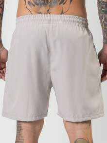 Men's Gym Training Shorts Kit 3 - 藏蓝色 - 查看 8