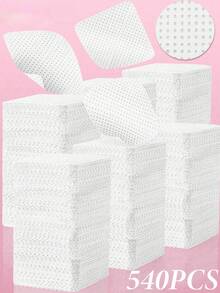 1000 pezzi di salviette rimuovi smalto senza lanugine - resistenti all'acetone, adatte per la preparazione delle unghie e la rimozione dello smalto gel, possono essere utilizzate anche per le estensioni ciglie, pulizia delle unghie senza acqua per uso in salone e domestico