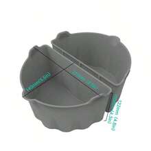 2pcs Reusable Silicone Slow Cooker Liners - Easy To Clean, Waterproof Red/Black Lining, Suitable For Kitchen Use