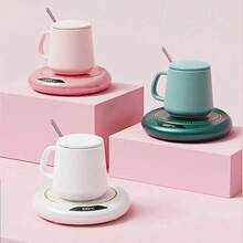 Easypie Selection Calentador de bebidas USB con 3 temperaturas ajustables - Adecuado para oficina, camping y picnic, se adapta a la mayoría de las tazas - Multicolor - Ver 4