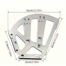三层金属鞋架，耐用金属材质，铰链顺滑，方便收纳靴子和鞋子，是衣柜、卧室、宿舍的理想之选——无需鞋柜，鞋子收纳方案 | 现代鞋架 | 结构稳固，鞋子整理架，卧室鞋架 - 彩色 - 查看 3