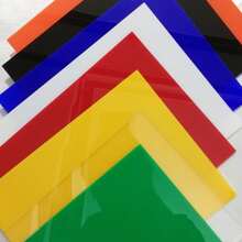 彩色亚克力板，加厚不透明浇铸亚克力板，塑料板，适用于返校DIY项目、相框、工艺品、激光切割和雕刻，不透明 - 彩色 - 查看 7