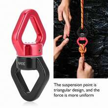 Dispositivo Giratorio Para Escalada Y Yoga De 30 Kn, Rotador Multifunción - Multicolor - Ver 3