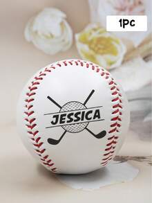 Custom Baseball With Name, Personalized Baseball Gifts, Customized Text Baseballs, Customizable Christmas Gifts, Team Balls, Keep Sakes, Best Gift For Boyfriend Or Brother, Birthday Gifts, Baseball Fans, Fashion, Casual, Cartoon Pattern, Vacation/School/Competition, Father, Family, Business, Mother - Style a - View 34