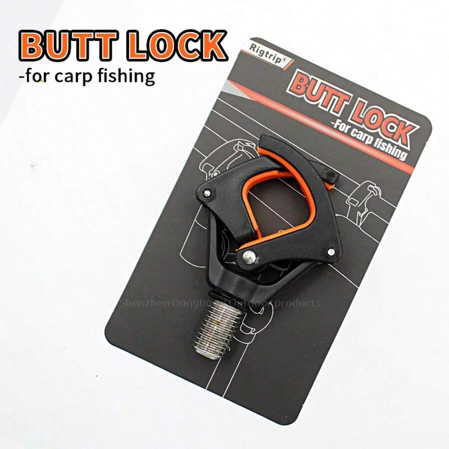 Carp Fishing Accessories Rod Rest Butt LockRest Rod Pod For Rod Pods Bank Sticks Coarse Fishing Tackle Equipment - Black - View 1