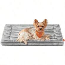 YFeandrea Manta para Perros Alfombra para Mascotas para Perros y Gatos 75 x 50 cm M Lavable a Maquina Gris Paloma MPPB042GD01 - M (75L x 50W cm) - Ver 1
