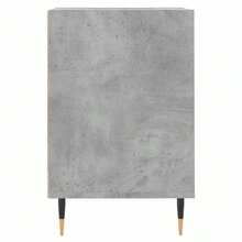 Mobile porta TV vidaXL, grigio cemento, 100x35x55 cm, materiale a base di legno - Cammello - Visualizzare 7