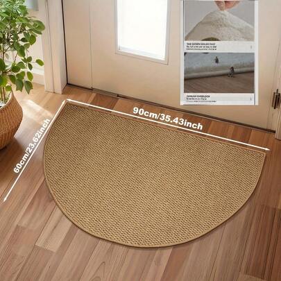 1件装【3D图案地毯】奢华天鹅绒地毯 - 区域地垫，客厅地垫，办公室地垫，适用于客厅、卧室、浴室、厨房等家居装饰室内用品，奢华天鹅绒地毯 - 高品质轻便可水洗地毯，柔软蓬松，耐用防滑短绒地毯，多种尺寸可选，底部防滑。【浴室地垫】【浴室地垫】【浴室地垫】秋冬/罗马风格装饰/家居装饰/房屋装饰