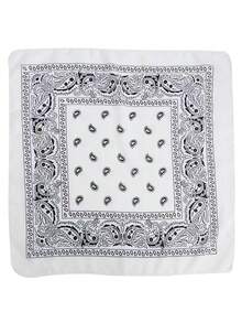 Retro American Polyester Cashew Flower Bandana, Versatile Outdoor Hip Hop Street Dance Multifunctional Magic Scarf - Multicolor - View 9