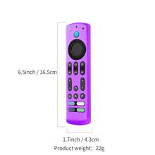 1pc Glow-In-The-Dark Silicone Remote Case For 2023 Fire TV Stick 4K Max 2nd/Fir TV Omni Series/FireTV 4-Series Remote,/Insignia Fire TV 6.2Inch Remote Cover