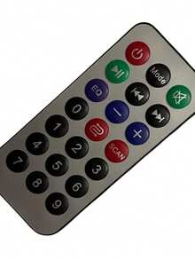 Control remoto universal para altavoces compatible con múltiples marcas. 8542 - Gris - Ver 3