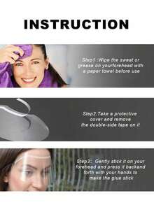 10/50/100pcs Disposable Hair Dye Eye Protection Masks, Disposable Transparent Eye Protection Masks, Suitable For Haircutting, Perming And Dyeing, Professional Salon Styling Protection Tools, Effectively Protect Eyes, Hairdressing Tools, Hairdressing Tool Accessories, Styling Tools, Perming And Dyeing Tools - Clear - View 7