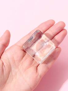 HMQ beauty Eyelash Extension Glue Pad Glass Square Palette, Sticky Adhesive Plate For Eyelash Extension, Nail Art, Makeup Tool - Clear - View 10