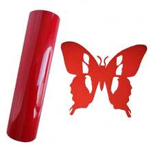 CHEONET 3D 立体压纹热转印乙烯基卷材 - 9.8 英寸 x 5 英尺，1 卷装，熨烫式，适用于 T 恤、包袋和纺织品，耐高温烫金雕刻膜，混色