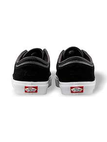 Vans Rowley经典男女通用运动鞋 透气轻便 弹性好 多功能 运动户外 日常上学 黑色 银灰色 VN0009QJKOU1 - 黑色/銀灰色 - 查看 4