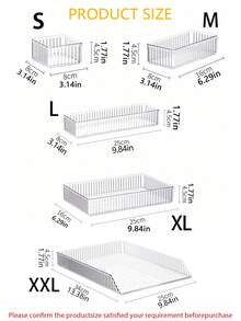 1pc/2pcs/5pcs/7pcs/10pcs/11pcs Versatile Clear Plastic Drawer Organiser Set, Ideal For Cosmetic Storage And Bathroom Organisation, Multi-Size Options For Every Room, Perfect For Dresser And Bathroom Drawers, Stylish Cosmetic Display Rack, Enhances Home And Bedroom Decor, Perfect For Holiday Gifting, Thanksgiving And Christmas Presents, Thoughtful New Year's Gifts, Unique Gift Boxes For Girlfriends, Elevate Your Space With Autumn And Holiday Decorations, Must-Have Organiser For A Tidy And Chic Home.
