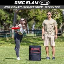 Disc Slam Game - Juego de Lanzamiento de Disco Aire última intervensión para Patio y Fiesta en la Playa, clásico o fesional(Pro) - Multicolor - Ver 3