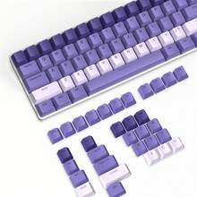 ATTACK SHARK Bộ keycap ABS Double-Shot tùy chỉnh 112 phím, Hồ sơ OEM, Tương thích với bàn phím cơ TKL 61/68/87/98/100/104 phím, 60% & kích thước đầy đủ, Phù hợp với công tắc Cherry MX/Gateron//Outemu Cross-Type, Bố cục Hoa Kỳ - Nhiều màu - Xem 7