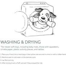 Mary Meyer - Juguete Suave de Peluche para los Dedos de los pies, 17 Pulgadas, Overol(Cerdo) - Multicolor - Ver 4