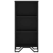 Libreria vidaXL, nera, 50x31x106 cm, materiale a base di legno - Cammello - Visualizzare 4