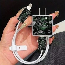 Mysterious Eye Design Protective Case Compatible With Apple Wireless Charging Case, Anti-Scratch And Anti-Drop