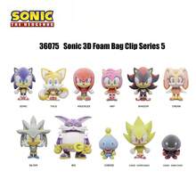 Sega 1pc Official  3D Anime Character Blind Bag Keychain, Random 1 Piece Cartoon Figurine Pendant Series Including , Tails, Chao And Other Classic Characters, Cute Cartoon Design, Soft Flocked Texture, Exquisite And Vivid Styling, Suitable For Keychain, Backpack Decoration Or Daily Display, 11 Characters Randomly Packed, Enhance Collecting Fun, Ideal For Birthday, Christmas, New Year Gifts For Friends And Fans - Multicolor - View 4