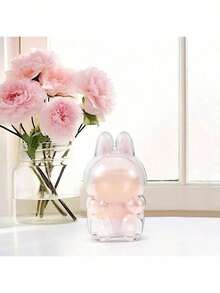 Shockproof Clear PVC Protection Case For LA-BUBU Doll- Waterproof, Dustproof & Scratch-Resistant Protect Doll(Case Only, Doll Not Include) For Storage And Display,Ideal Gift For Fans Easter Bunny Gift - Sit - View 4